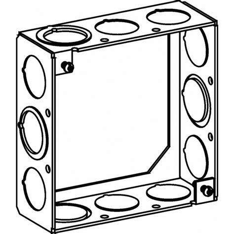 electrical 4s box dimensions|shallow 4x4 electrical box.